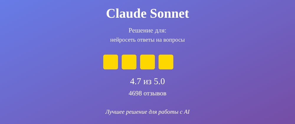Cover image for Нейросеть ответы на вопросы: 7 секретов Claude Sonnet, которые вы должны знать