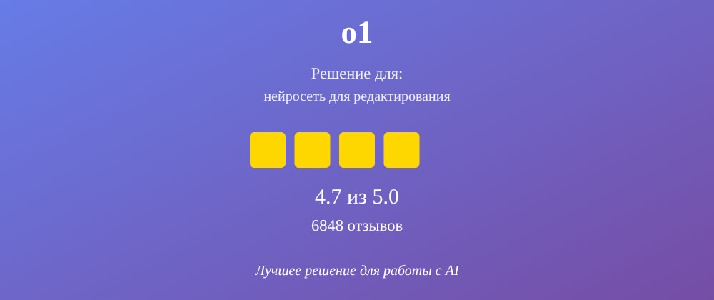 Cover image for Нейросеть для редактирования: 7 секретов o1, которые вы должны знать