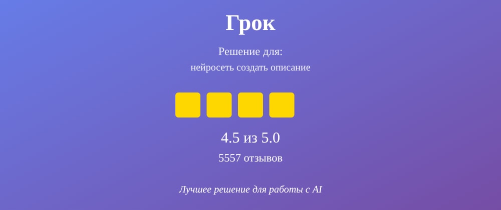 Cover image for Нейросеть создать описание: 7 секретов Грок, которые вы должны знать