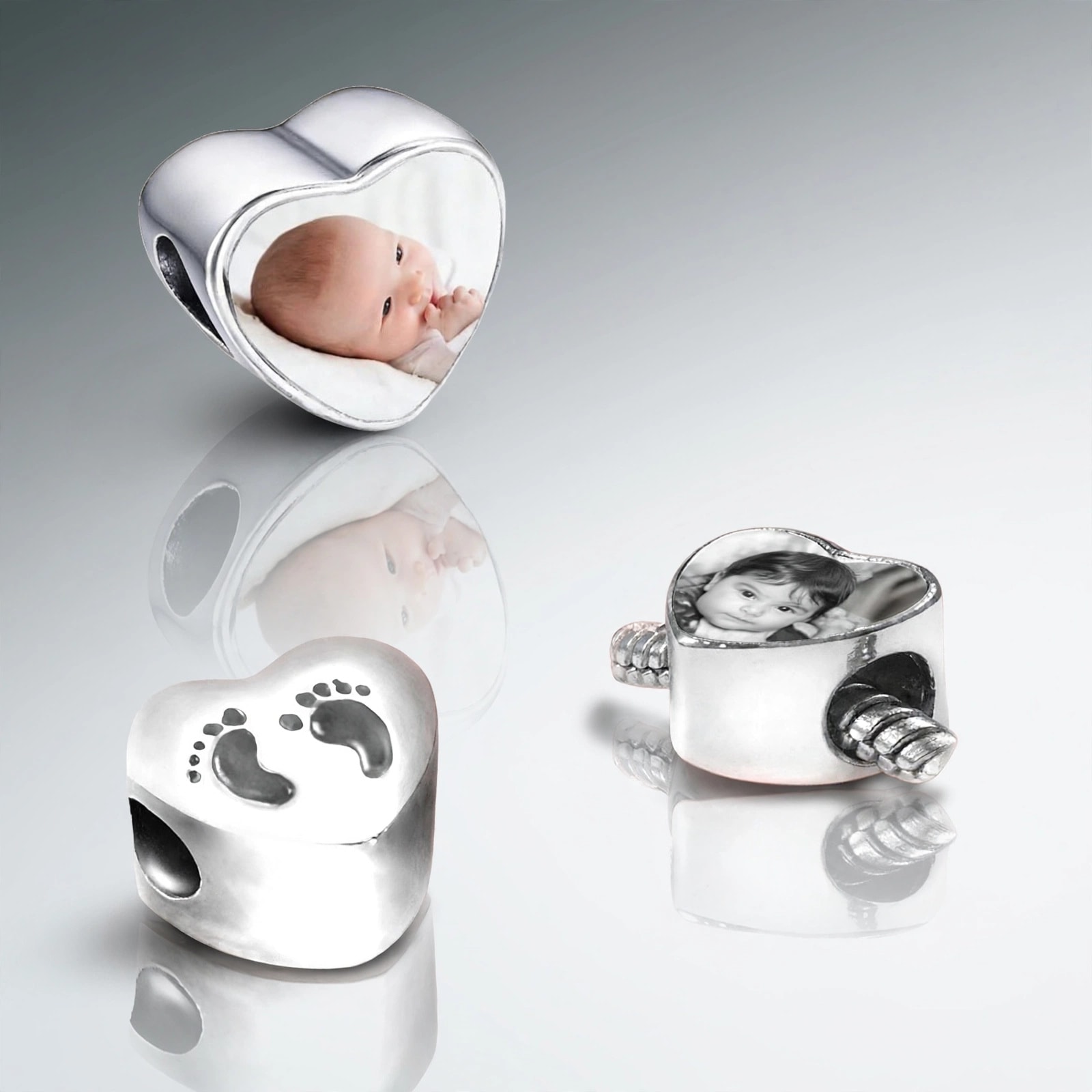 Fingerprint Heart Ring