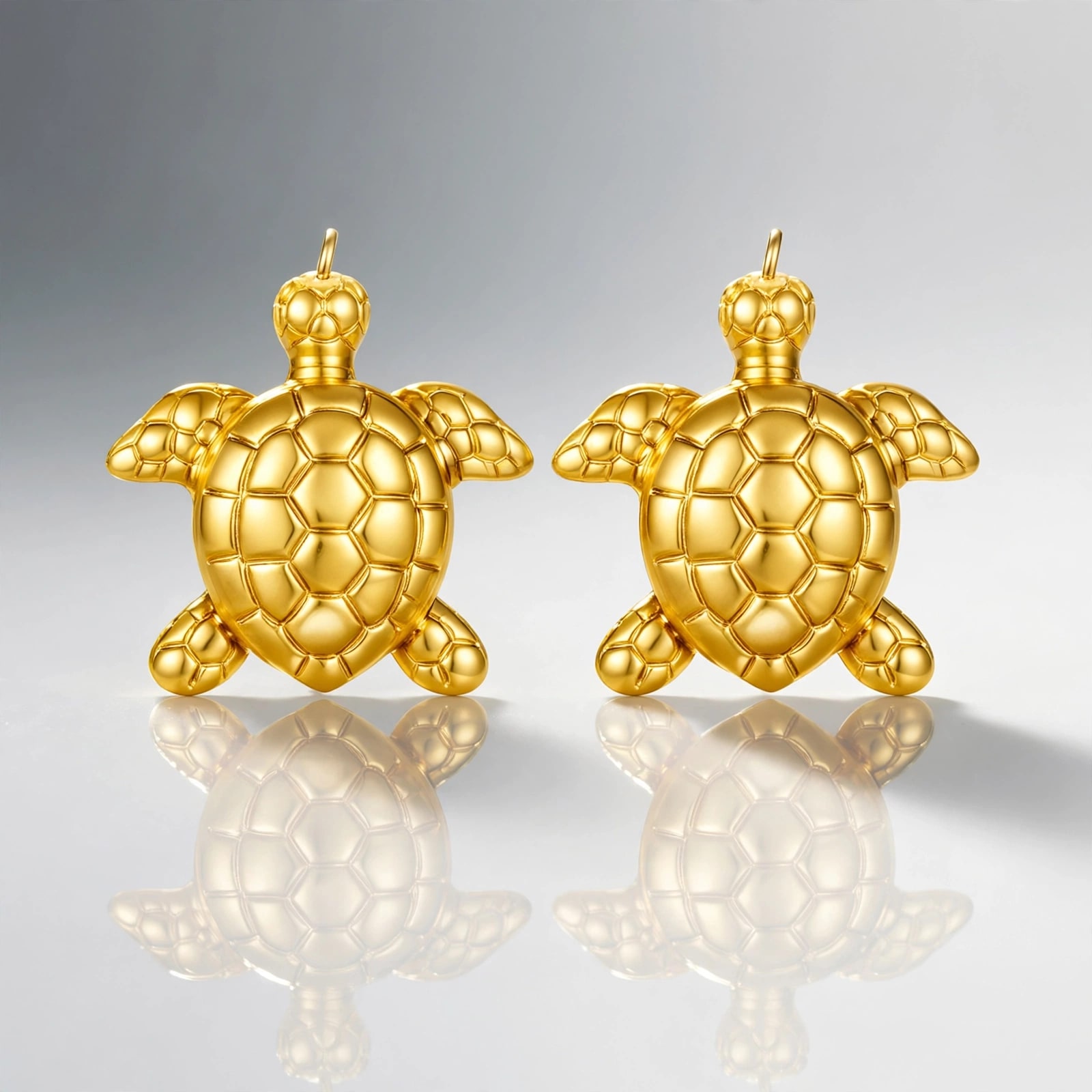 The Echo Turtle Earings