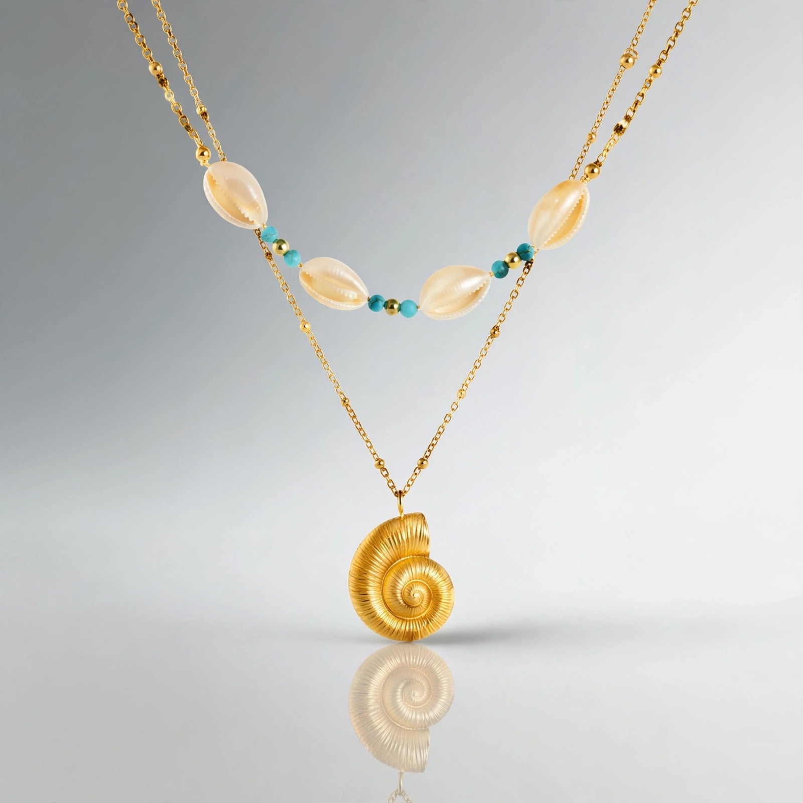 The Radiant Crescent Necklace
