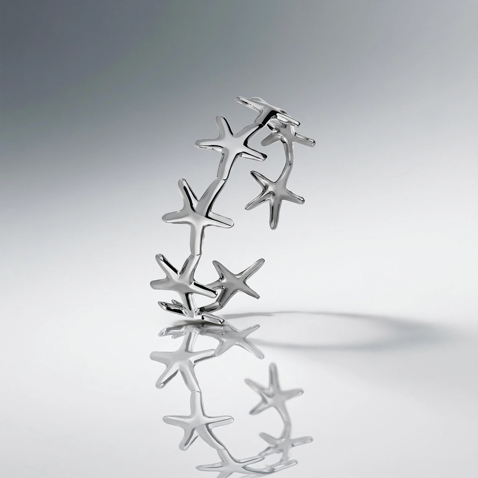 The Solstice Star Cuff