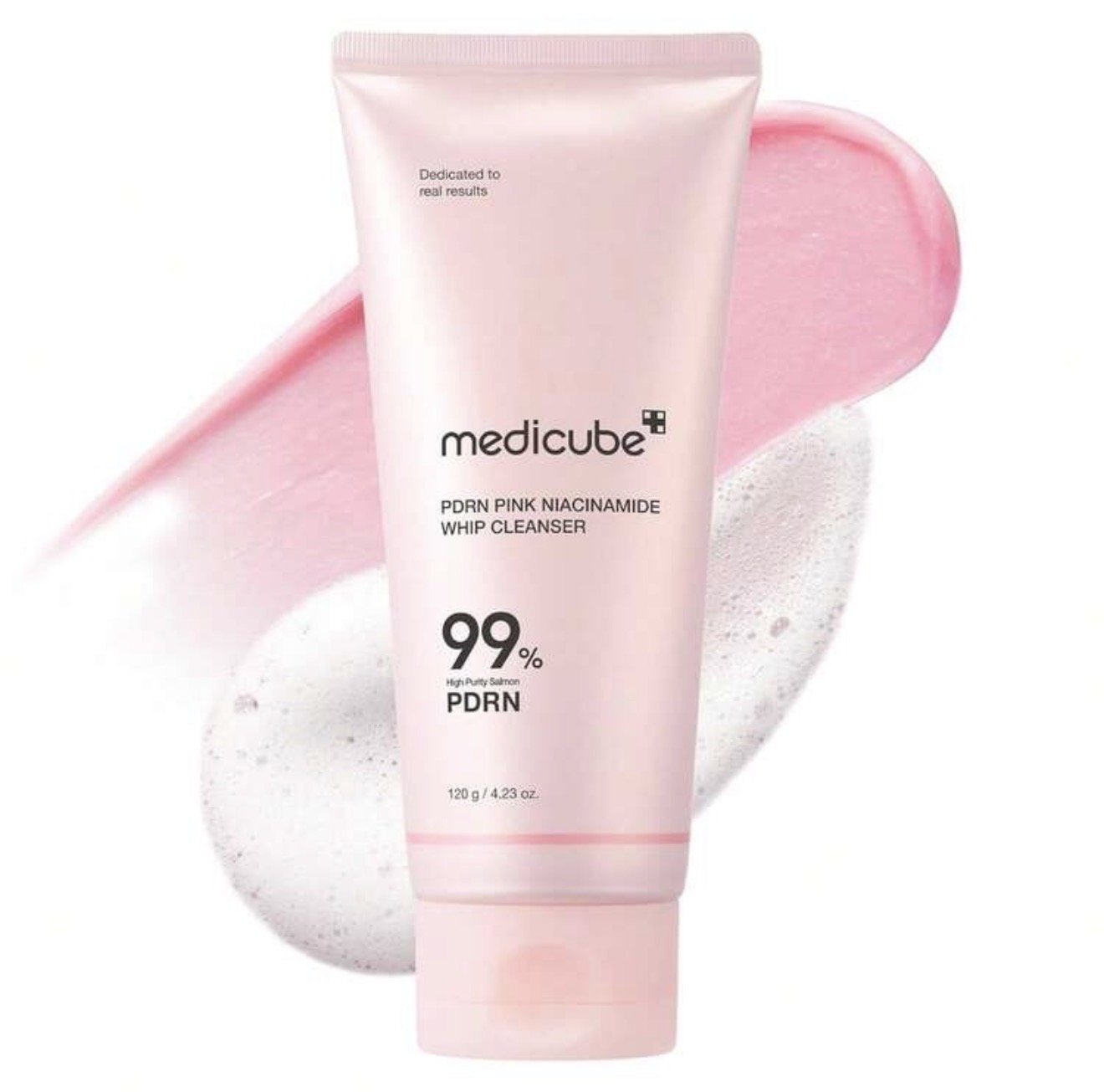 PDRN Pink Niacinamide Whip Cleanser 99%120g/4.230z