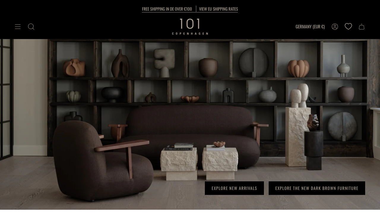 101 Copenhagen homepage screenshot