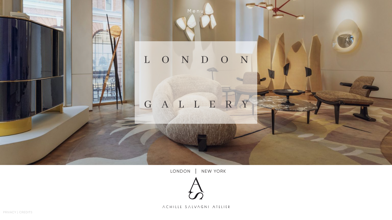 ACHILLE SALVAGNI ATELIER  homepage screenshot