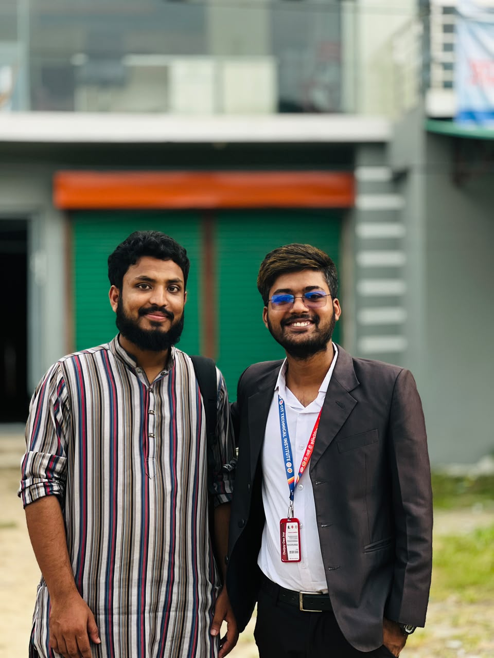 শিক্ষার্থী কাজী মেহেদীর সাথে