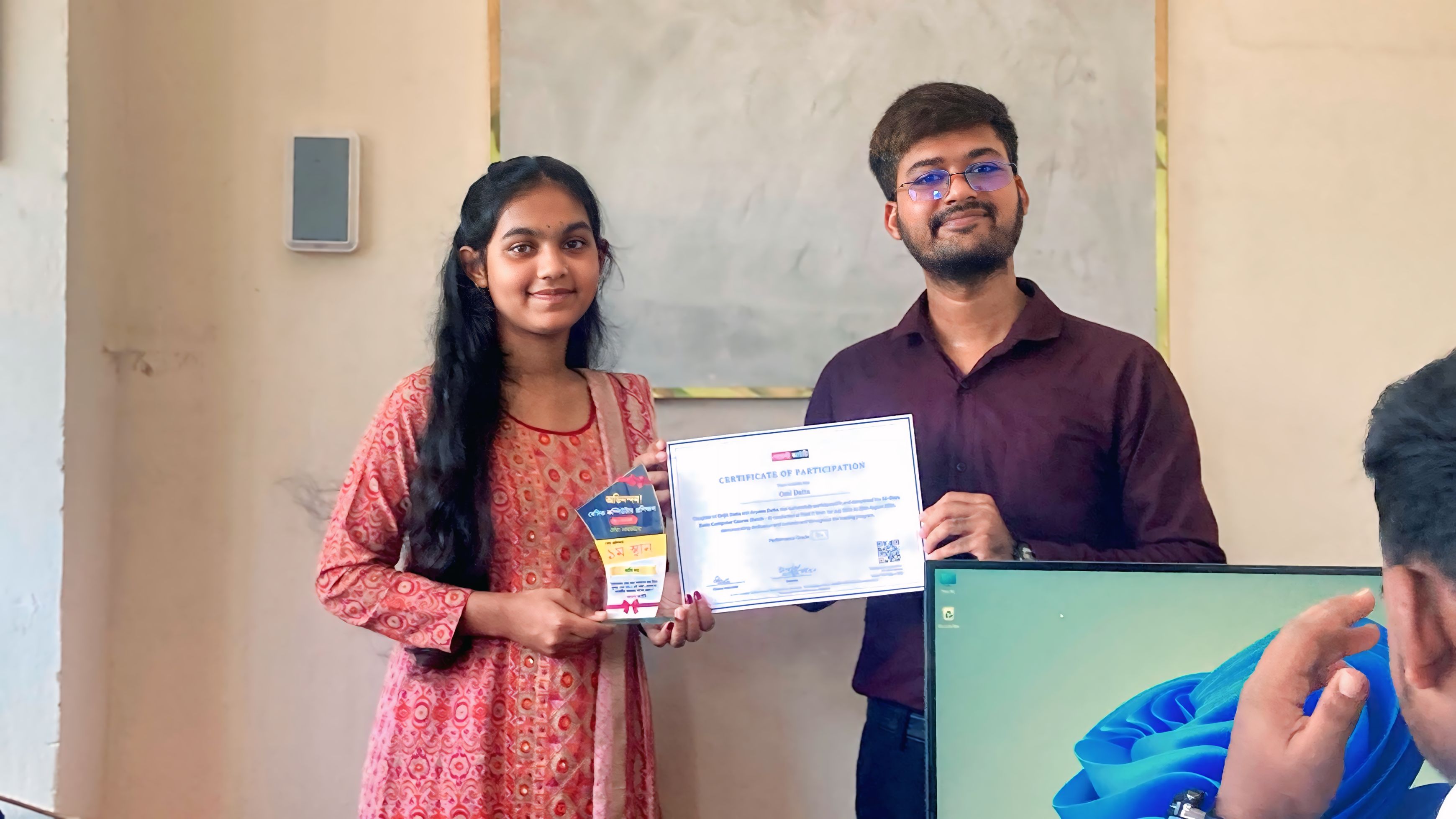 1st Place Omi Datta