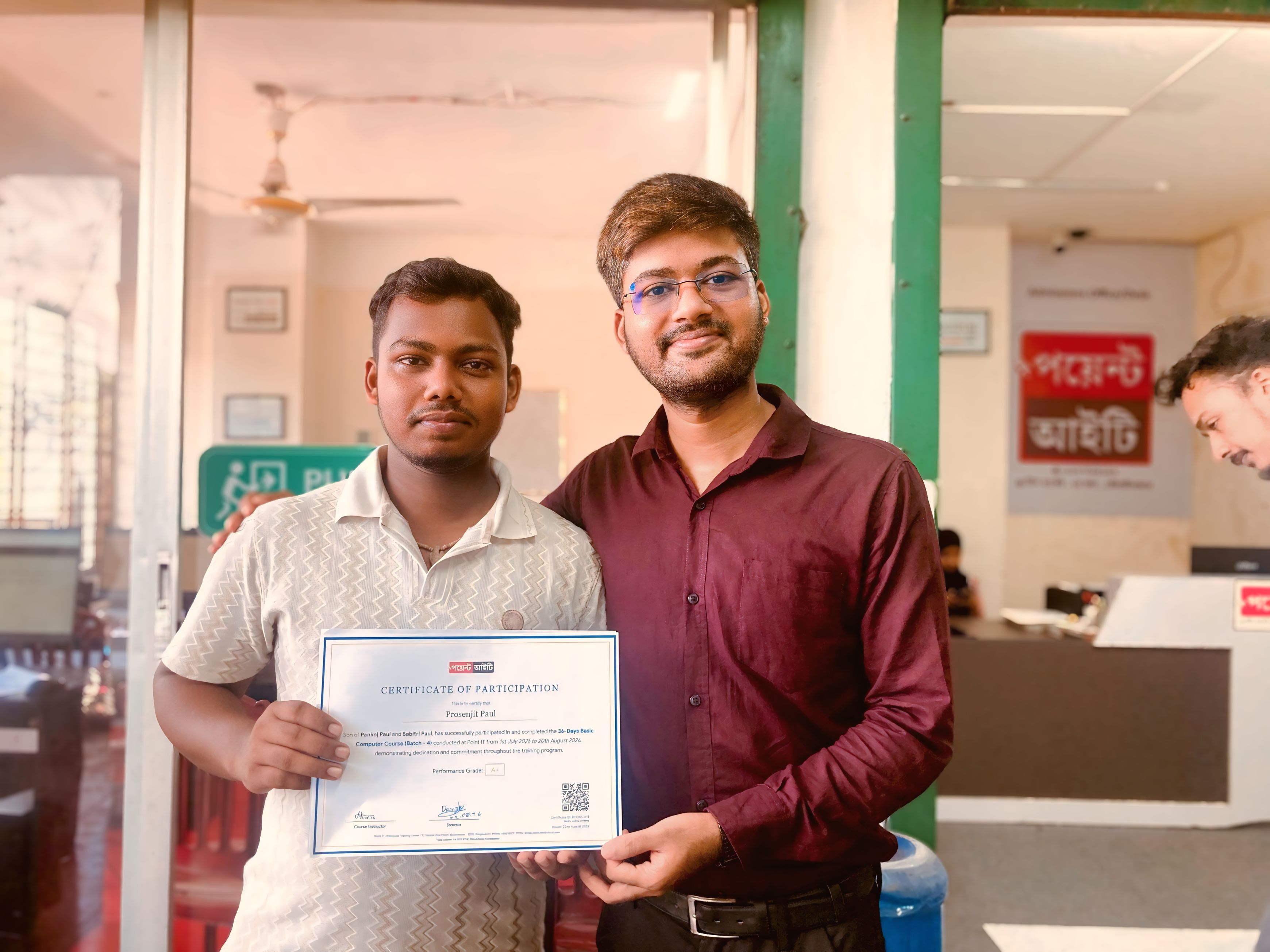 3rd Place Prasenjit Pal