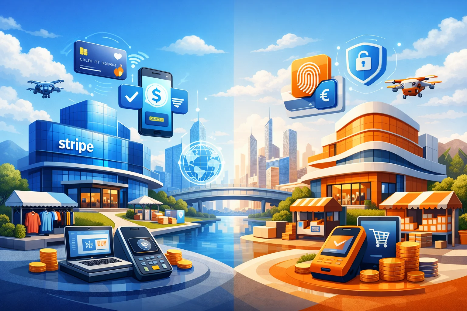 Stripe connect - mangopay le comparatif 2026