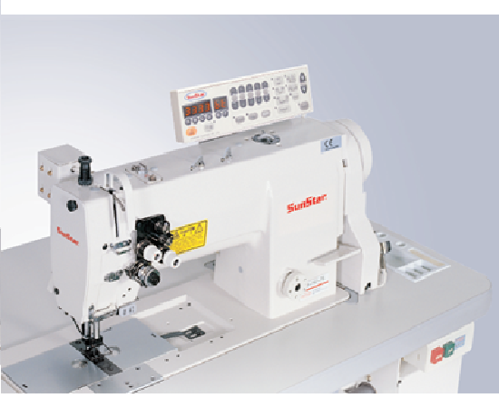 SUNSTAR KM-757BL - Double Needle Lockstitch