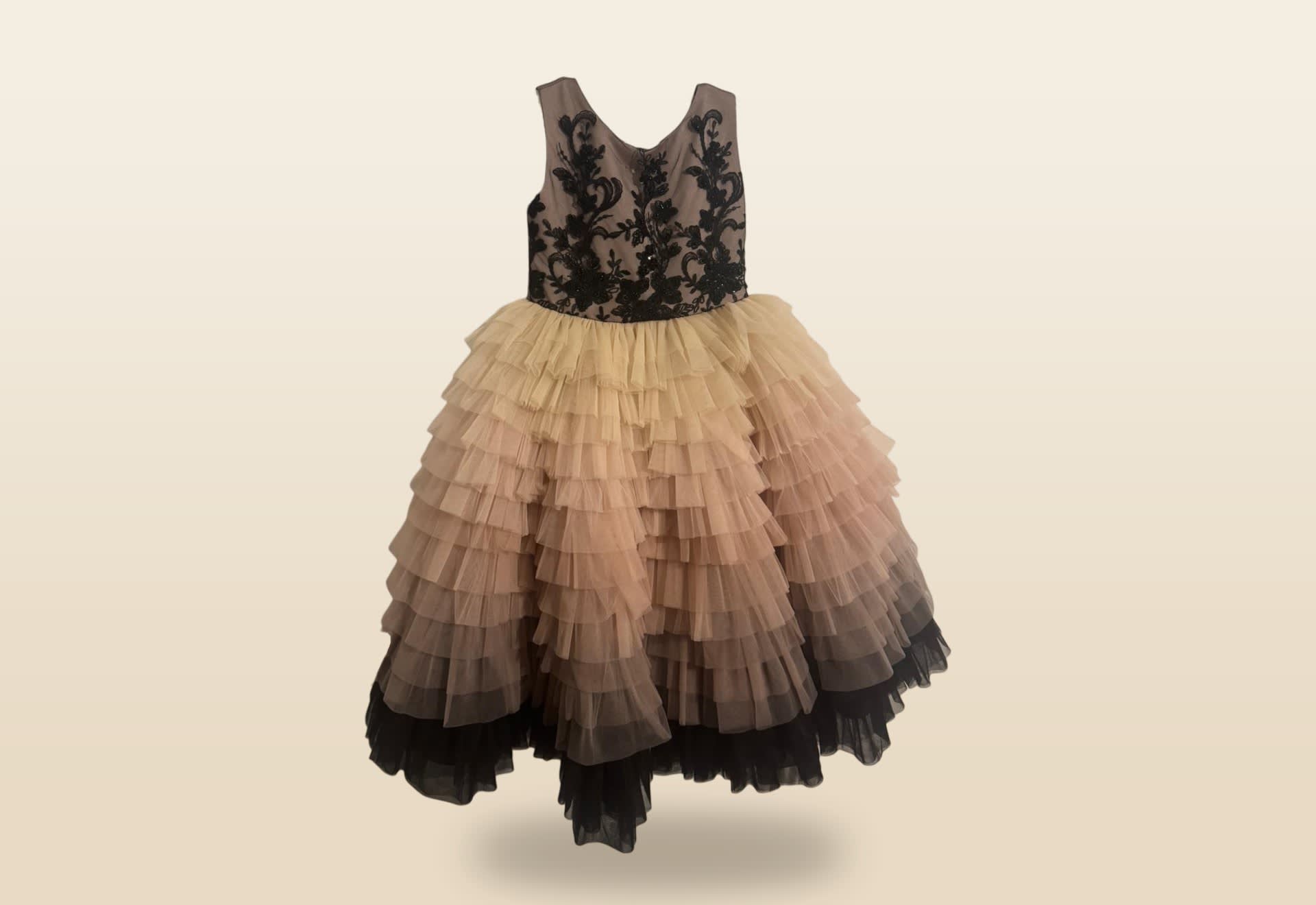 The Giselle ombré ballgown