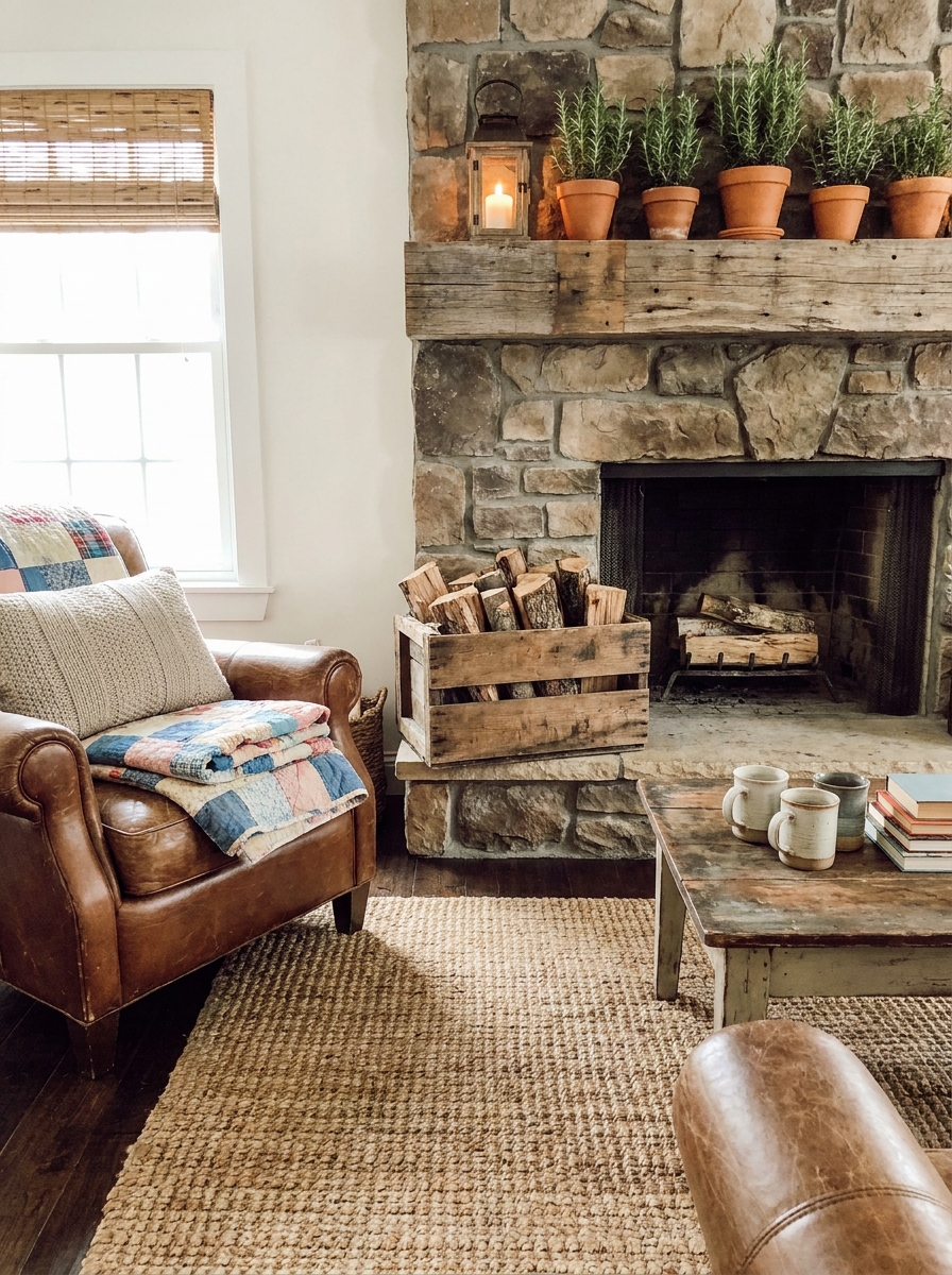 Cozy Firewood Storage Solutions