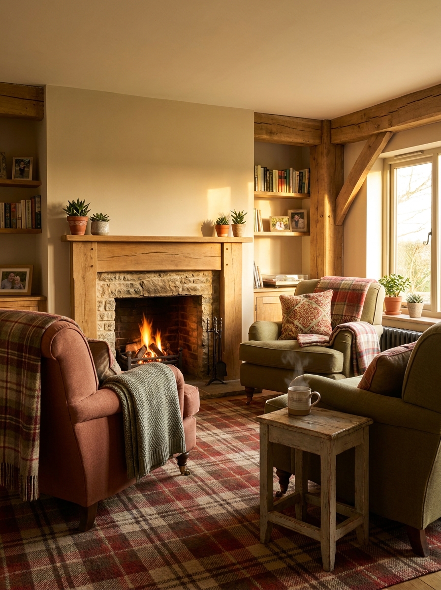 Fireplace Seating Enhancements