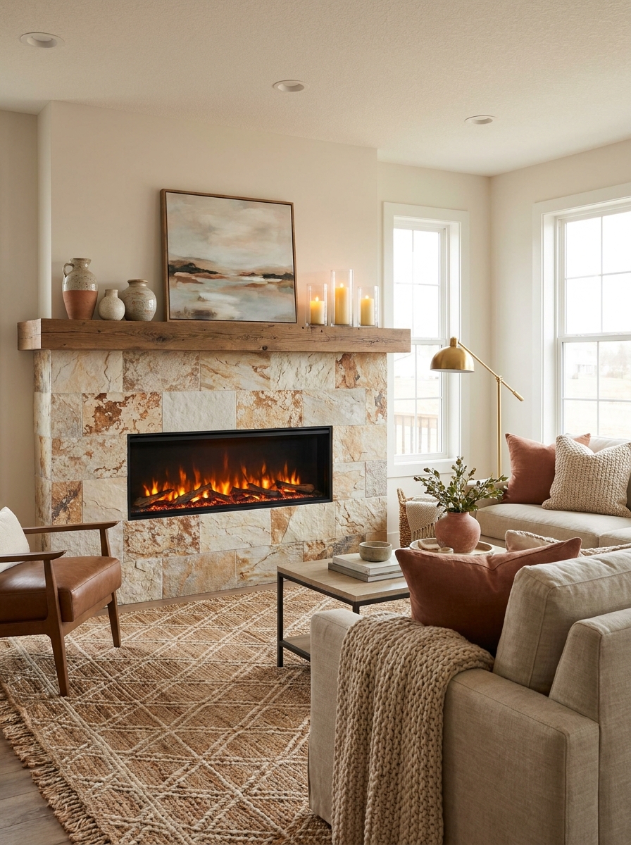 Electric Fireplace Surround Designs