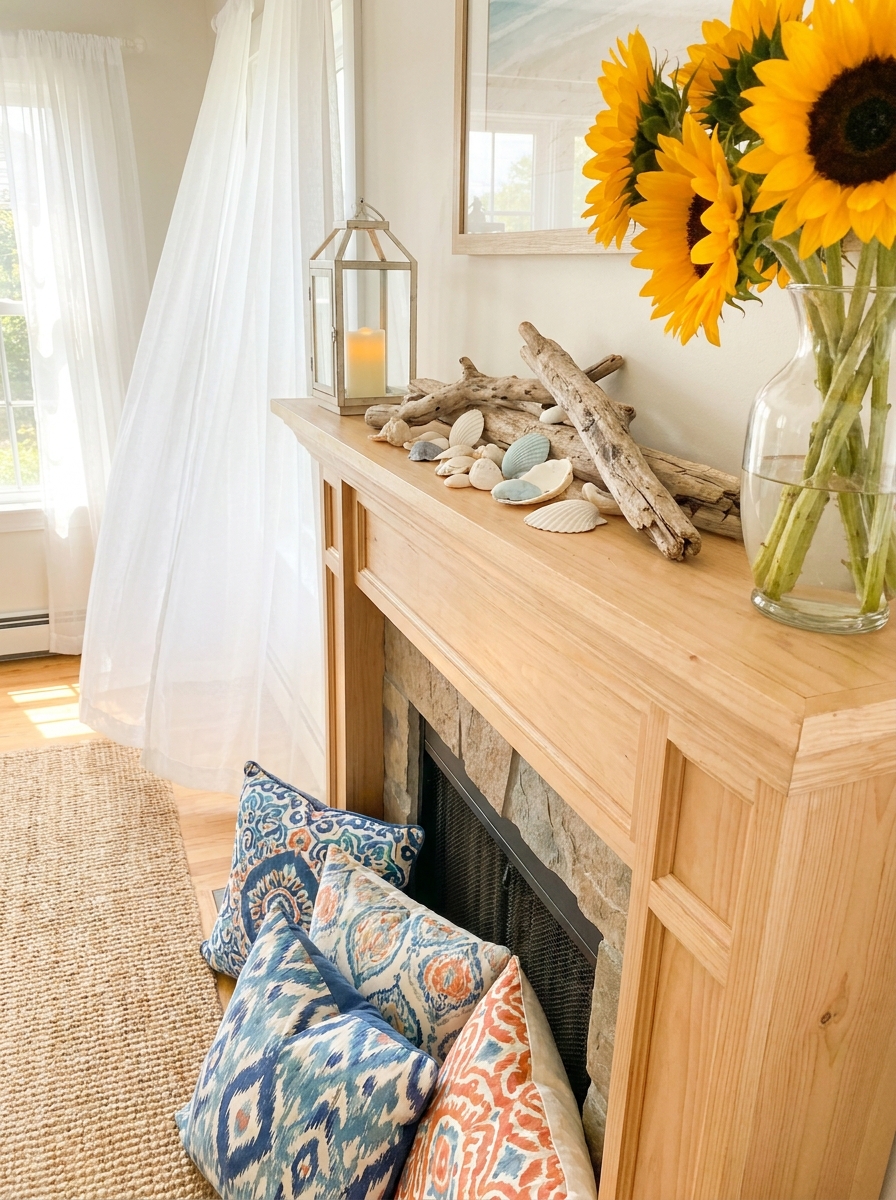 Sunny Summer Simplicity with Coastal Touches