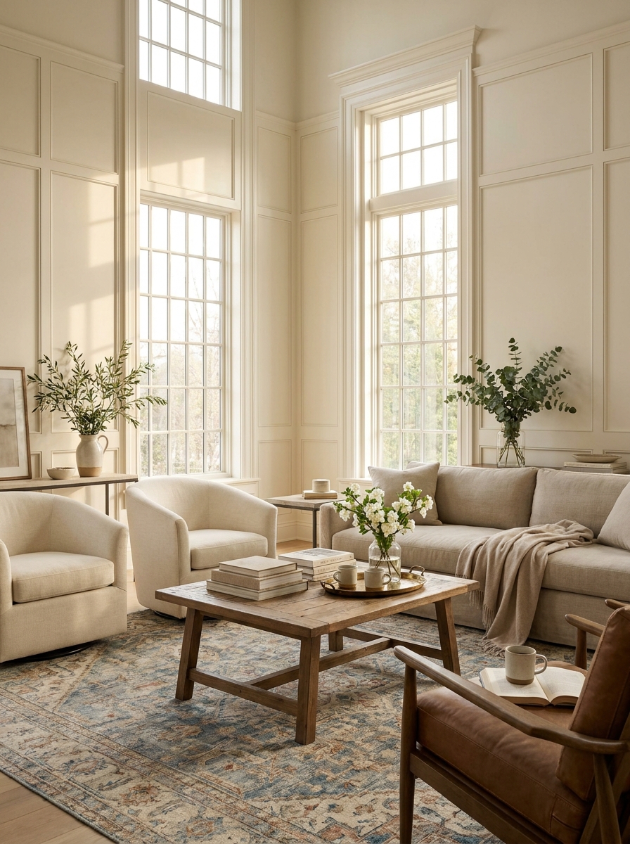 Create Little Conversation Zones Instead of One Big Seating Plan