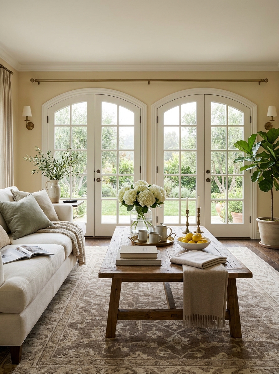 Style the Coffee Table Like a Story Is Happening There