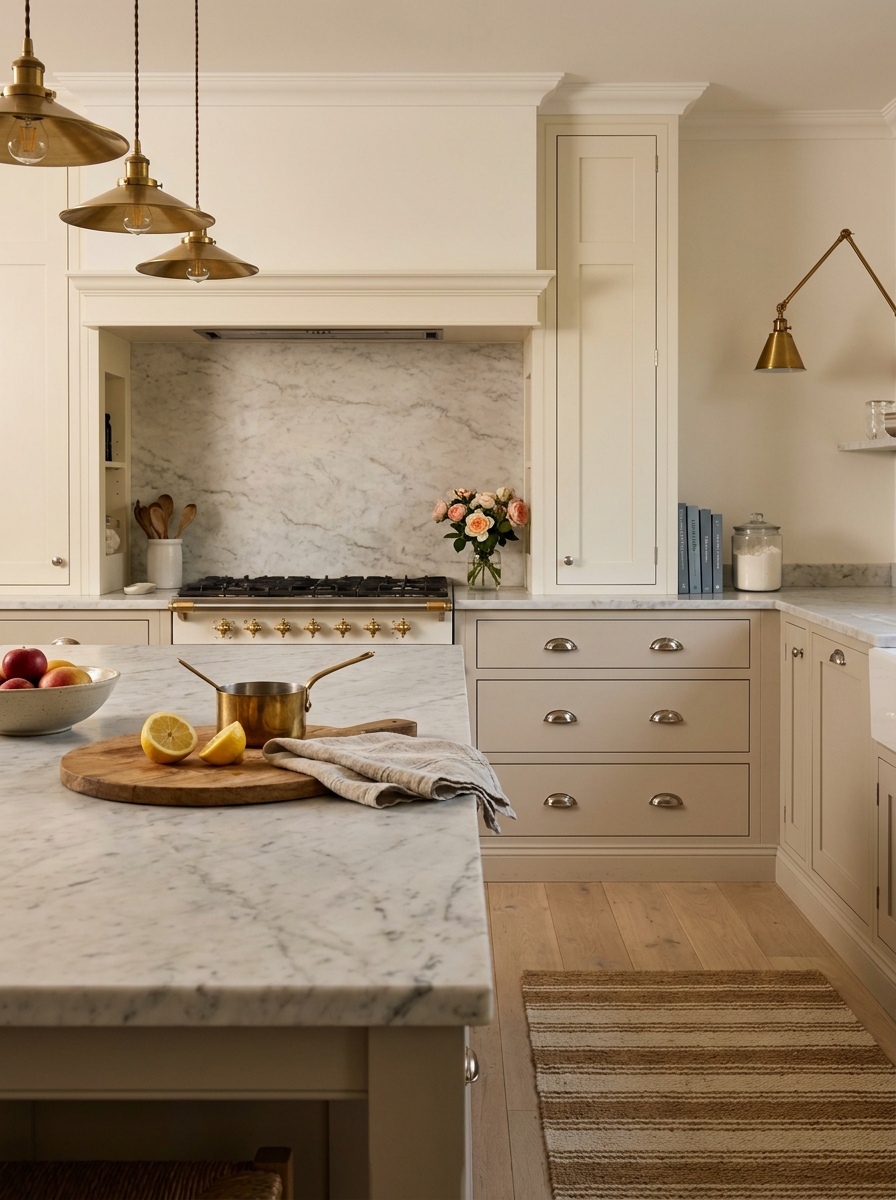 Choose Marble or Marble-Look Counters With Soft Movement