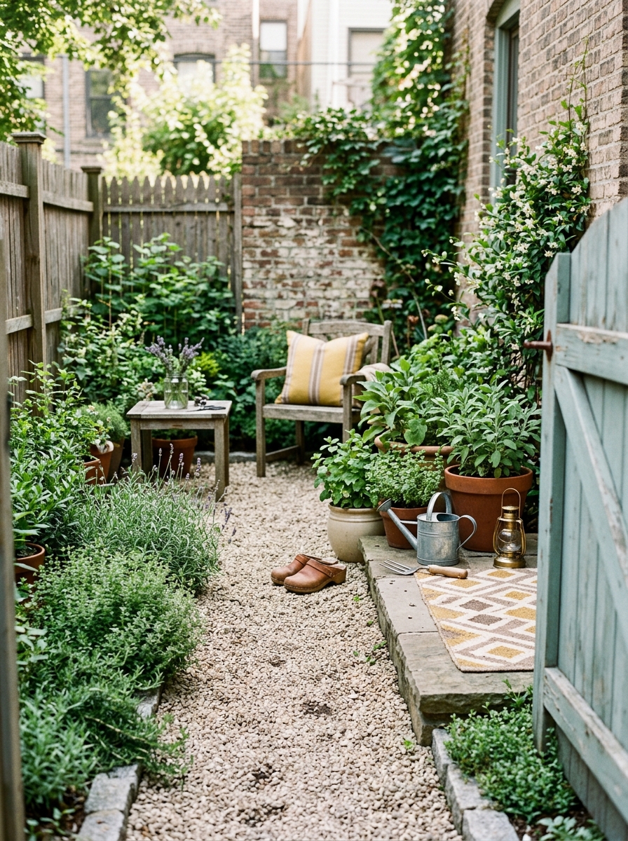 Plant a Low Scent Border Beside the Main Walkway