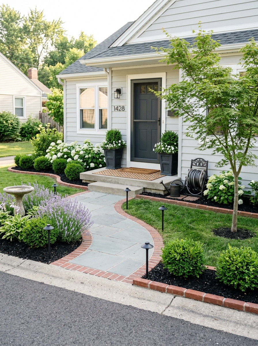 Bring in a Small Ornamental Tree to Add Height and Grace