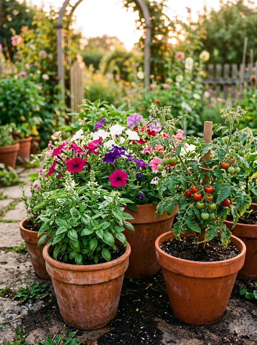 Container Gardening for Small Spaces