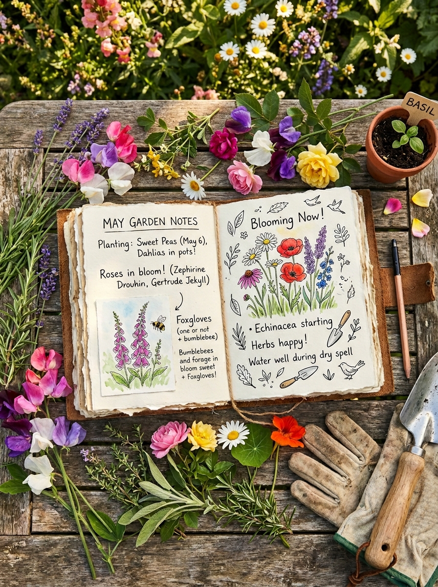 A Garden Journal for Tracking Progress