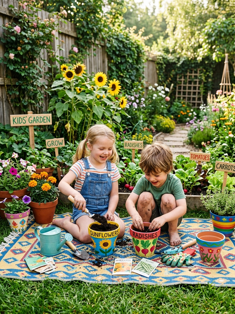 The Joy of Gardening with Children