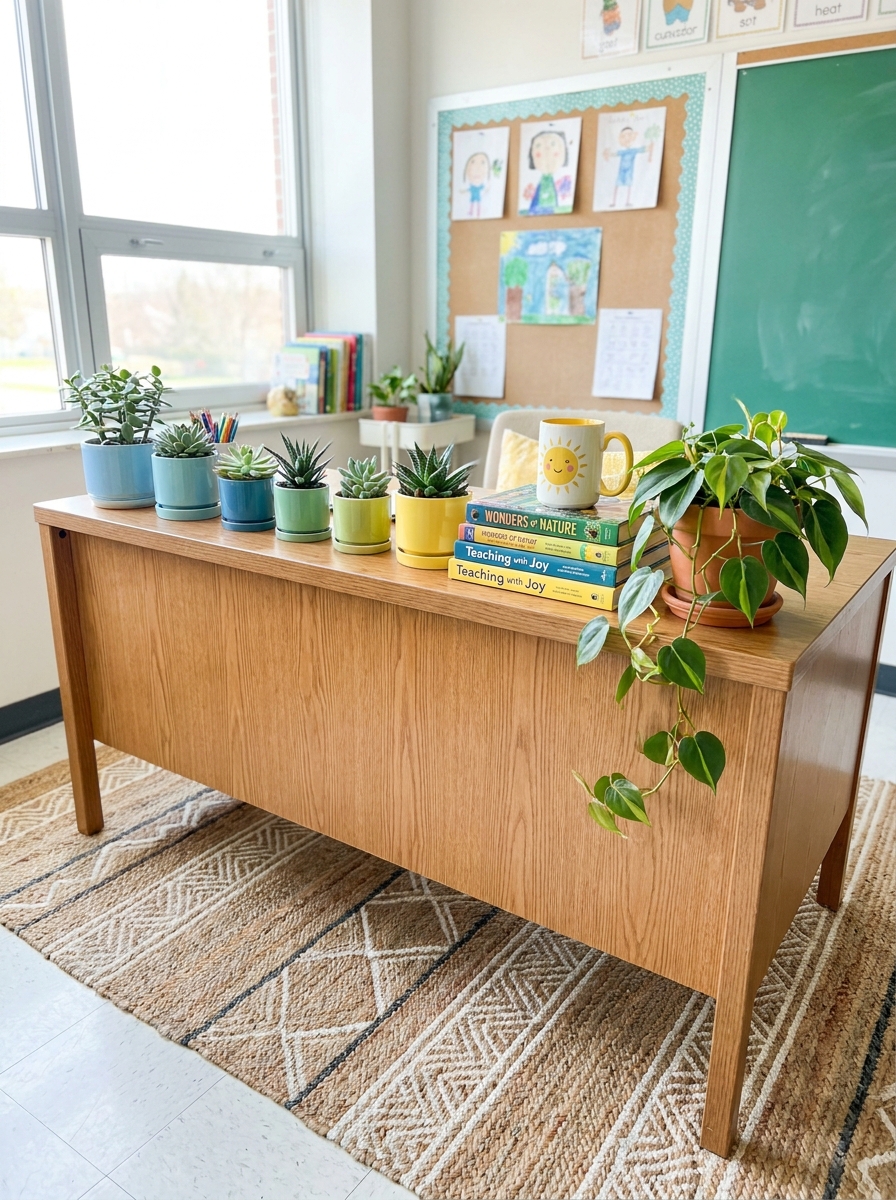 Incorporate Plants for Fresh Air and Vibes