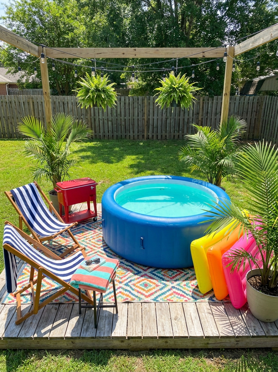 Inflatable Hot Tub Pools for Year-Round Chill