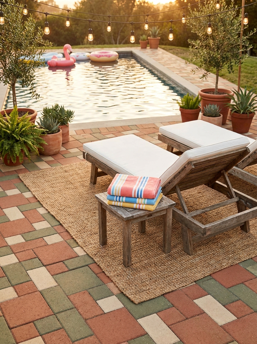 DIY Pool Decking on a Budget