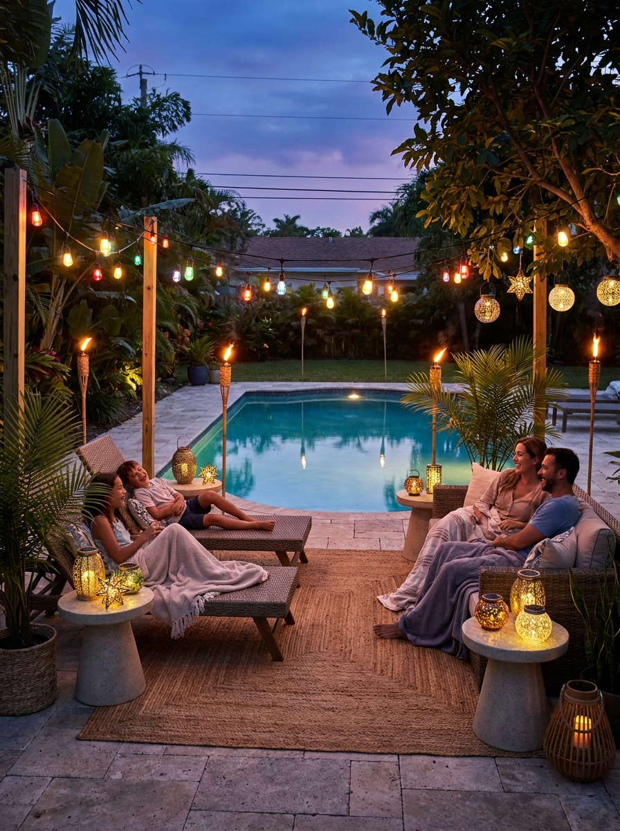 Budget-Friendly Pool Lighting Ideas