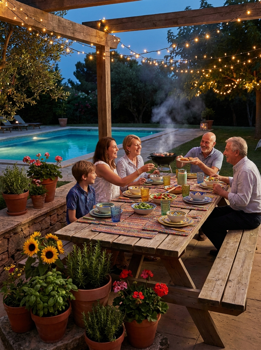 Outdoor Dining Spaces for Family Meals
