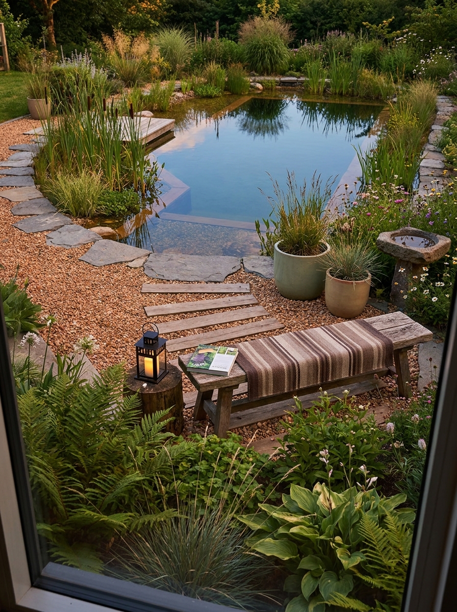 Native Planting Around the Pond Keeps It Beautiful and Easier