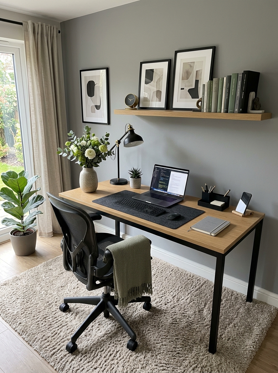 Stylish Home Office Makeover