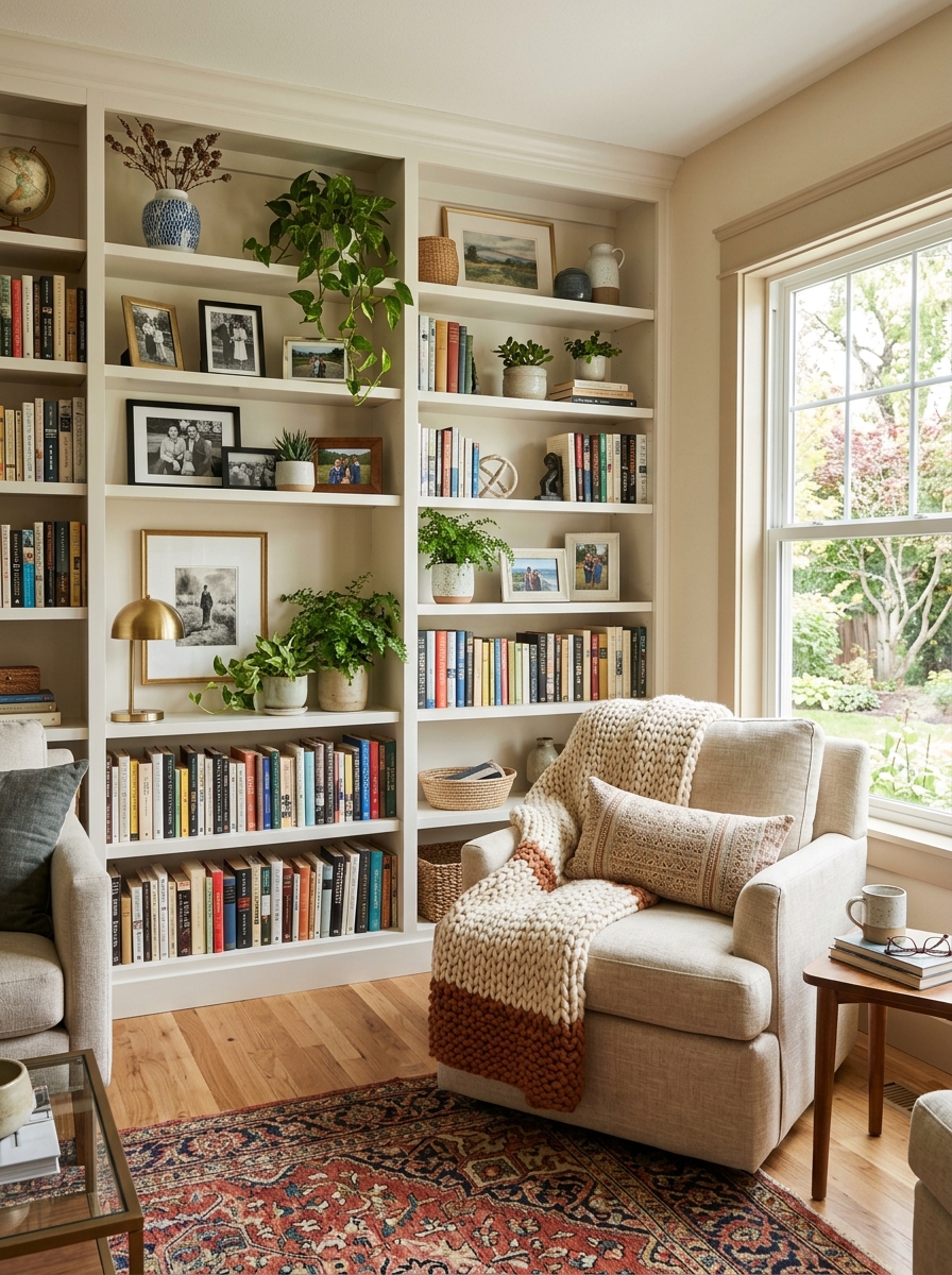 Add Built-in Shelves for Charm and Function
