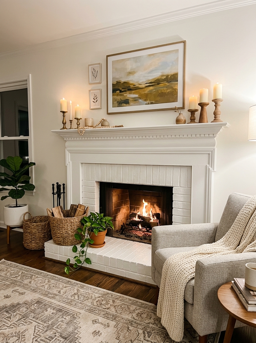 Update Your Fireplace for a Modern Look