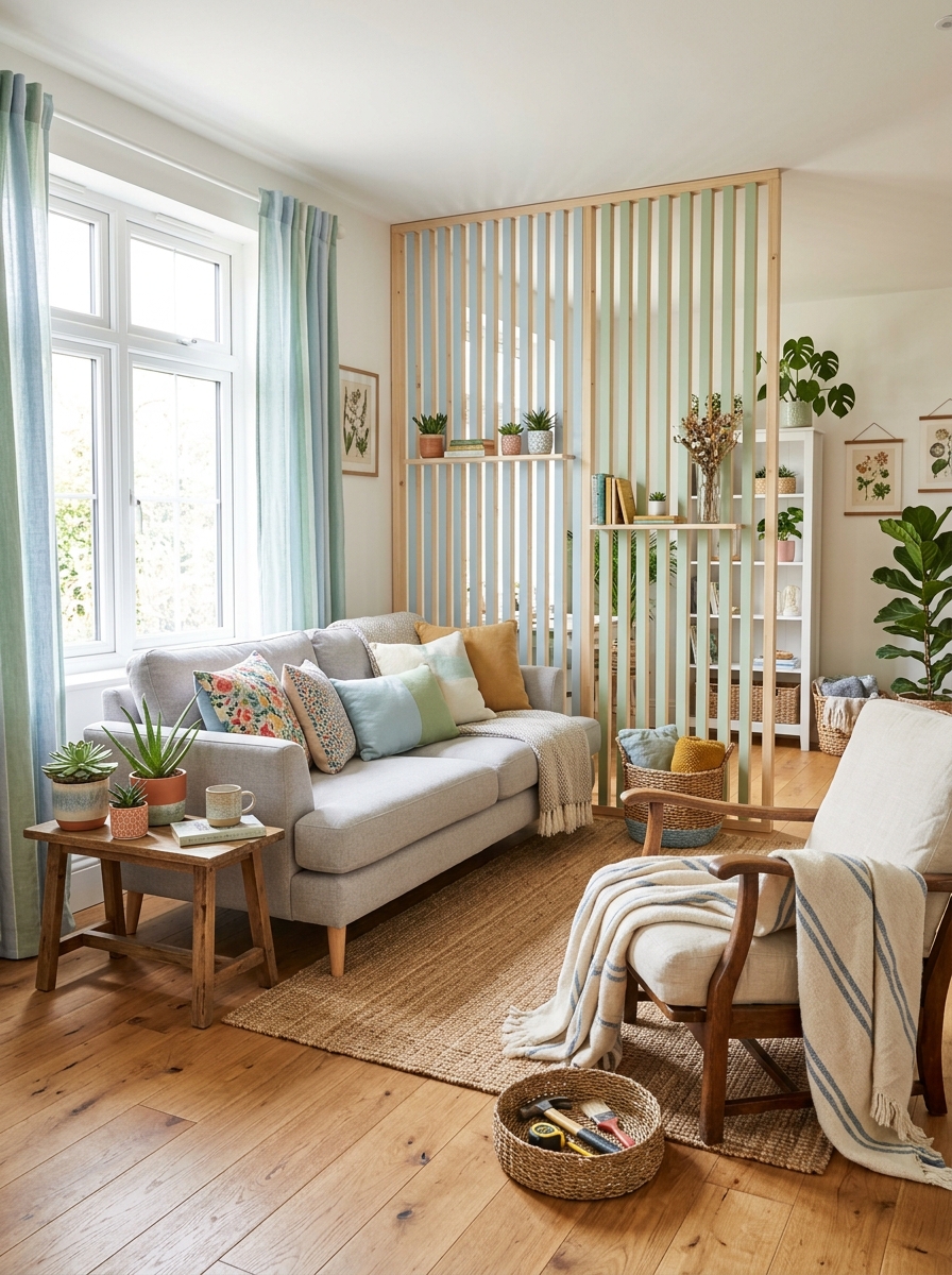 Chic DIY Room Dividers