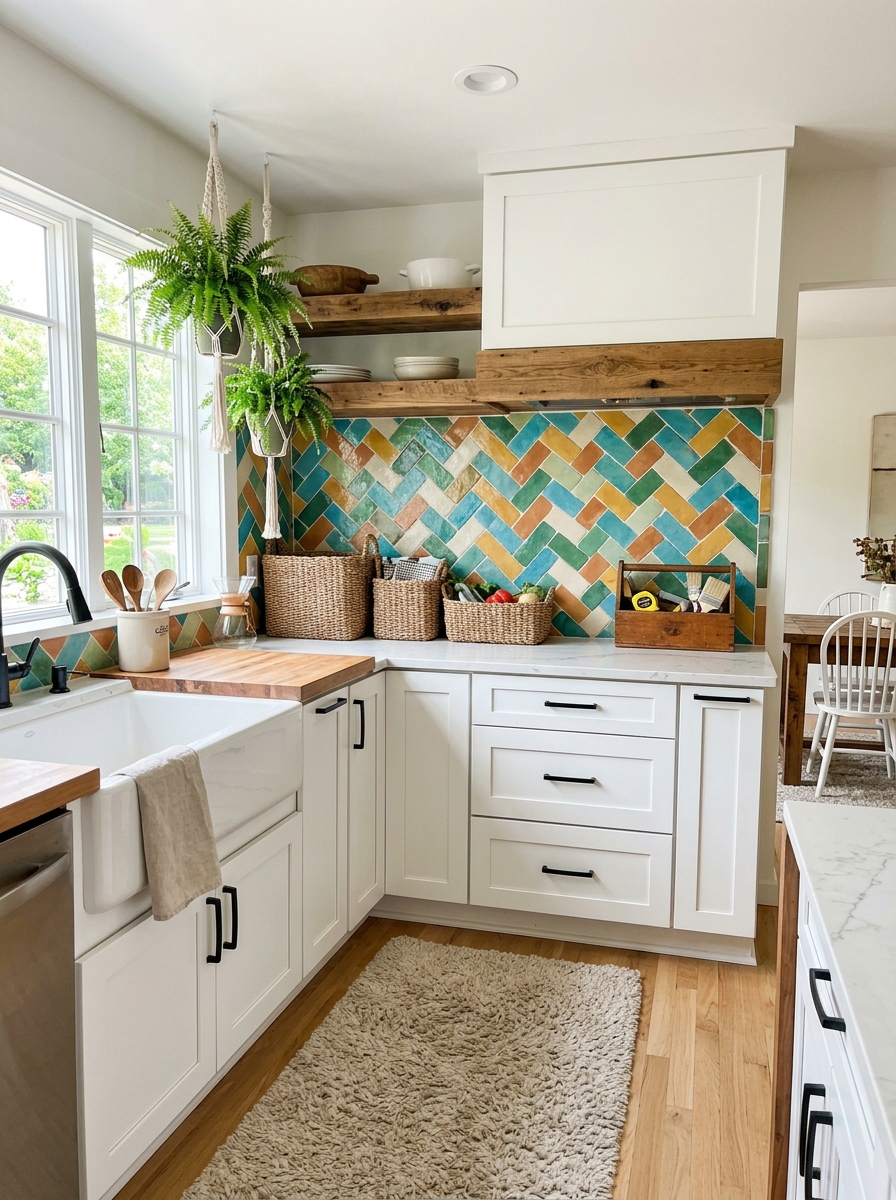 Functional Kitchen Backsplashes