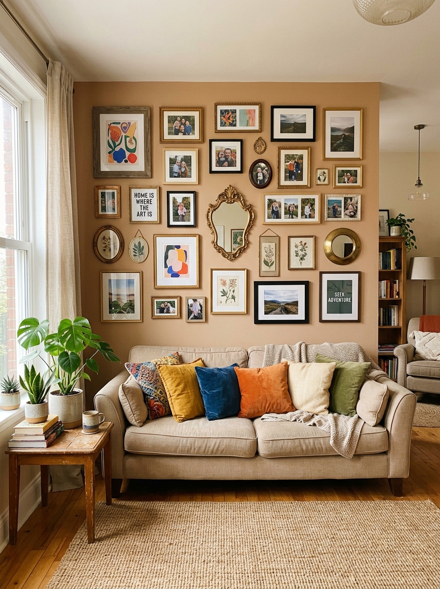 Add Personality with Gallery Walls