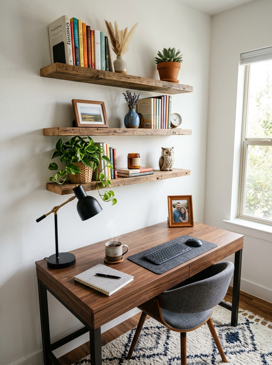 Chic Floating Shelves