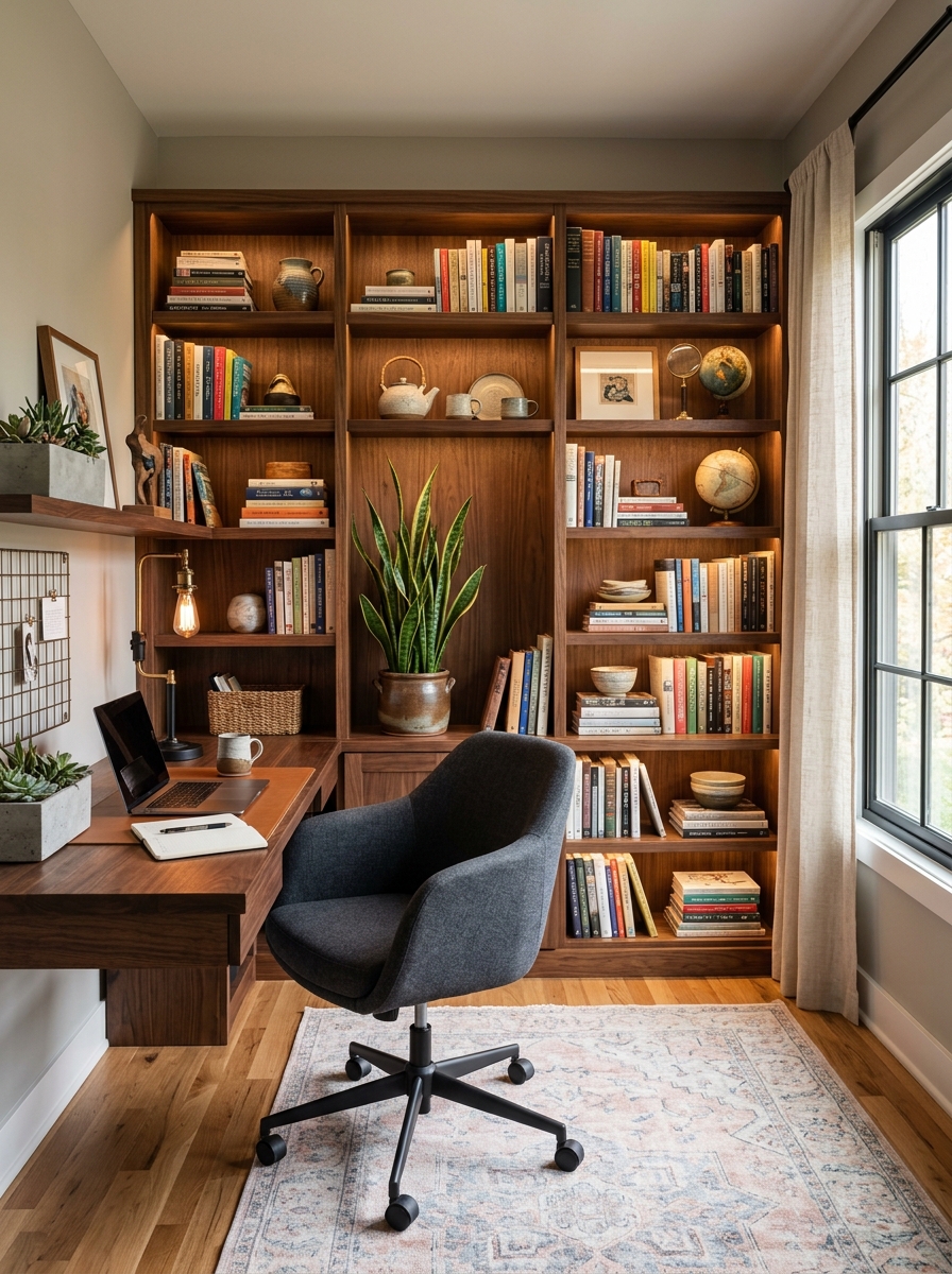 Brilliant Built-In Bookcases