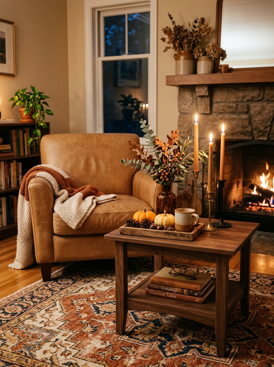 Set Up a Candle Cluster That Makes Evenings Feel Extra Cozy