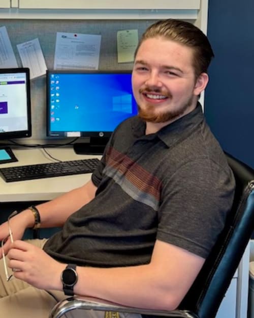 Luke Ahlersmeyer, Office & Warehouse Intern at GIS Inc.