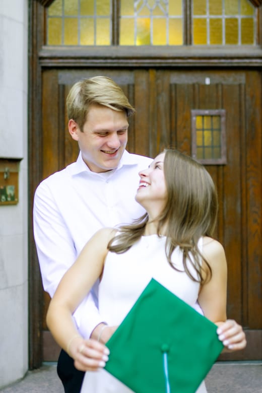 Young couple session near Indianapolis