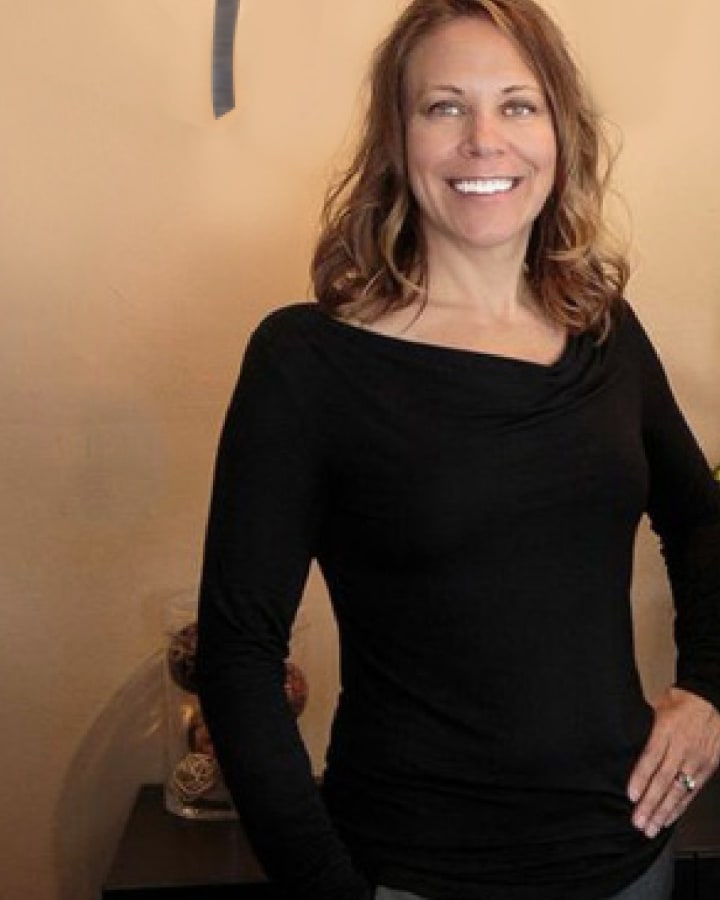 Dr. Kim Keys Lenhart in the Keys Chiropractic office