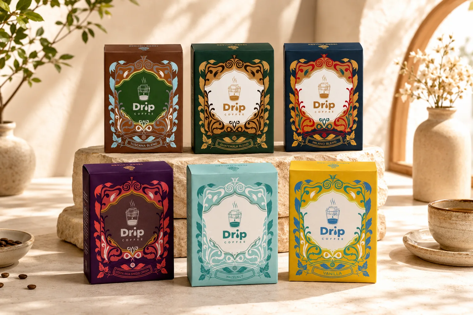 Packaging Design (Labels & Boxes) by Saman Akram