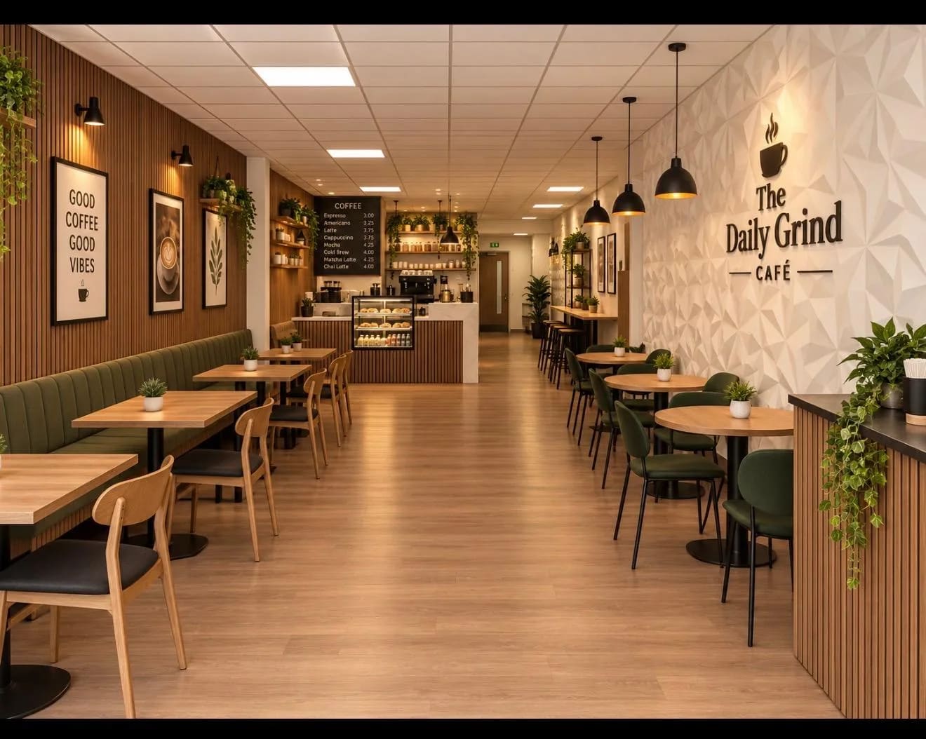 Playtoons Family Café and Seating Area