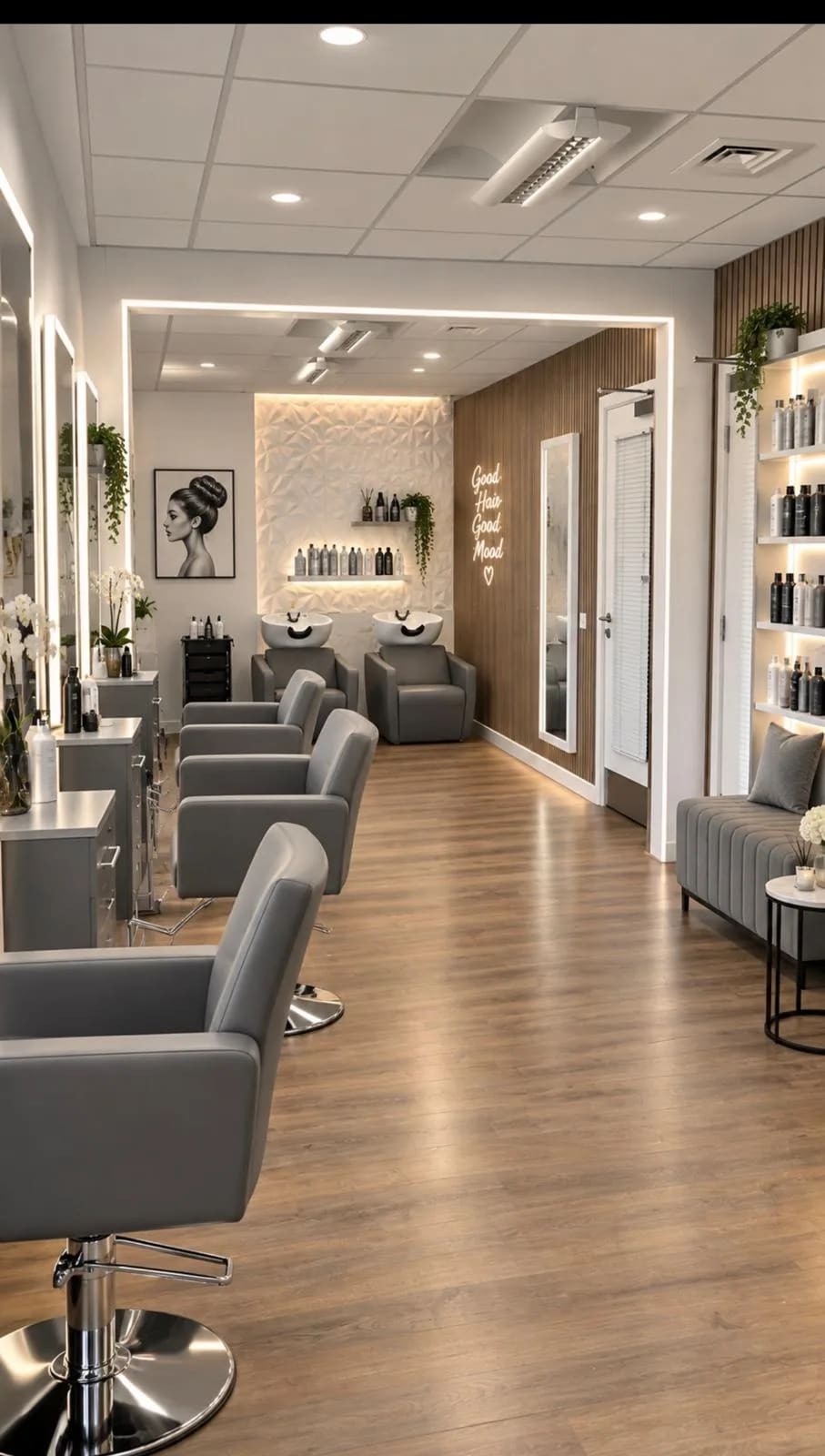 Playtoons Salon Interior