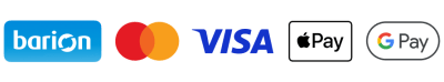 Barion biztonságos fizetés — Visa, Mastercard, Apple Pay, Google Pay